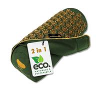 CALM ELEPHANT ORIGINAL Cuscino 2-in-1 Agopressione con Funzione Riscaldante, Supporto per Ginocchia e Collo, Punte Rimovibili, Grano Saraceno e Design Ergonomico - Comfort e Rilassamento - Verde