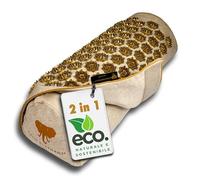 CALM ELEPHANT ORIGINAL Cuscino 2-in-1 Agopressione con Funzione Riscaldante, Supporto per Ginocchia e Collo, Punte Rimovibili, Grano Saraceno e Design Ergonomico - Comfort e Rilassamento - Beige