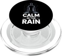 Calm In The Rain Amante Pioggia Accogliente PopSockets PopGrip per MagSafe