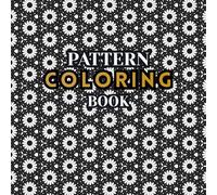 Calm Lines Creative Pattern Coloring Book: Relaxing Black & White Designs | 20 Detailed Patterns | 8.5 x 8.5 Inch Square Book for Stress Relief & Creative Fun