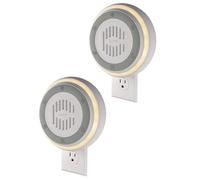 Calm Me - Confezione da 2 ventilatori acustici bianchi per ufficio privacy e cancellazione del rumore, macchina per il rumore plug-in per uffici terapeutici, studi sanitari, cliniche e istruzione