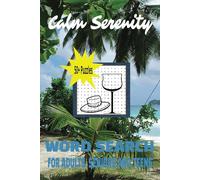Calm Serenity Word Search Puzzle Book: Word Searches with Easy-to-Read Print about Tranquility and Peacefulness | 6x9 Inches, 110 Pages | 50+ Puzzles...Gift for Vacations, Holidays and Free Time