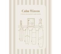 Calm Waves: A minimal coloring book for quiet moments