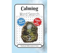Calm Word Search Puzzle Book: Word Searches with Easy to Read Print about Peace, Comfort, Relaxation and More | 6x9 inches, 110 pages | 50+ Puzzles ... Gift for Vacations, Holidays and Free Times