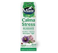 Calma Stress Integratore Rilassante Con Passiflora, Valeriana, Biancospino 50 Ml