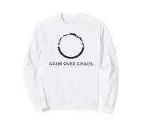 Calma sul Caos - Minimal Zen Circle Felpa
