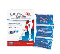 Calmadol Cuscinetto Caldo Freddo, per Mal di Testa, Dolori Mestruali e Reumatismi, Terapia Termica e Crioterapia, 1 Cuscinetto Riutilizzabile con Custodia