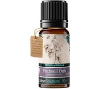 Calmer Solutions Patchouli - 10 ml | Utile con le condizioni della pelle, rilassamento, libido, oli essenziali naturali al 100% di provenienza britannica | Uso professionale o domestico | Diffusori, umidificatori, candele e altro ancora