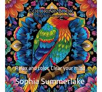 Calming Nature Adult Coloring Book: Relax and color, Clear your mind