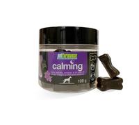 Calming per Cani Integratore Calmante 100% Naturale per Cani Agitati e Iperattivi Senza Controindicazioni - 18 Comode Gelatine da Masticare, Favorisce la Tranquillità del Cane per Auto Viaggi o Stress