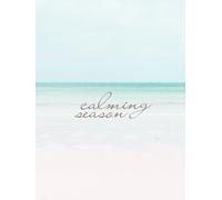 Calming Season - Stackable Coastal Decor Coffee Table Book for Beach House Interior Design