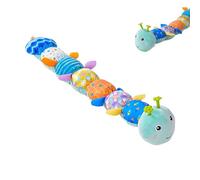 Calming Stuffed Animals for Kids - Caterpillar Shape Calming Doll,Plush Caterpillar Teething Toy,for Child Parent Home Travel Nursery Crib Bedroom Stroller