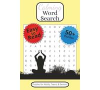 Calming Word Search: 50+ Puzzles with Easy to Read Print about Relaxation, Peace, Tranquility, and More | 6 x 9 Inches, 110 Pages | Gifts for Vacations, Holidays, and Downtime
