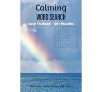 Calming Word Search Book: Word Searches with Easy to Read Print about Calming, peaceful, Harmony and more | 6x9 inches, 110 pages | 50+ Puzzles...Gift for Vacations, Holidays and Leisure Time!
