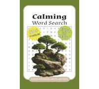 Calming Word Search Puzzle Book: Word Searches with Easy to Read Print about Calming, Zen, Tranquility, and More | 6x9 inches 110 pages | 50+ Puzzles… Gift for Vacations, Holidays, and Free Times