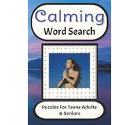 Calming Word Search Puzzle Book: Word Searches with Easy to Read Print with Calming, Relaxing, and Peaceful themes | 6x9 inches, 110 pages | 50+ ... Gift for Vacations, Holiday, and Free time.