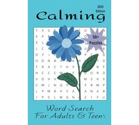 Calming Word Search: with Easy to Read about Dreamy, Silence, Patience and more | 8.5x11 inches, 110 pages, 50+ puzzles...| Gifts for gifts, free time, travel