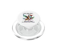 Calmo uccello picchiato 3 volte divertente sarcasmo PopSockets PopGrip per MagSafe