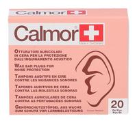 Pic Calmor Tappi Auricolari in Cera Naturale Plasmabile, 20 pezzi