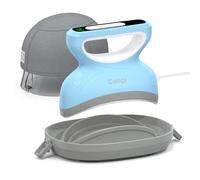 Calogy Mini Pressa a Caldo per Cappelli con Conto alla Rovescia, Temperatura Massima 210℃, Base Rotonda per Cappelli, Berretti, Snapback, Cappello da pescatore, Cappello da sole