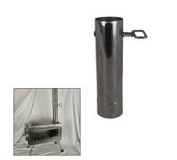 Calore Dissipando Legno Stufa Tubo Con Rete Foro Protegge Da Accidental Tocco