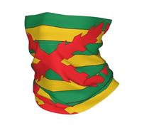 Calore invernale Borgogna croce Terza Costa di Granada Bandana Copertura del collo Wrap Sciarpa Multi uso Copricapo Ciclismo per Uomo Donna Adulto Per Tutte le Stagioni