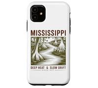 Calore profondo del Mississippi e deriva lenta dal 1817 Custodia per iPhone 11