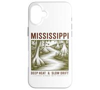 Calore profondo del Mississippi e deriva lenta dal 1817 Custodia per iPhone 16 Plus