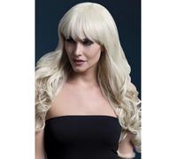 Calore Resistente Parrucca Lavabili Styleable Donna Costume Isabelle Biondo