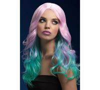 Calore Resistente Parrucca Lavabili Styleable Donna Costume Khloe 66cm