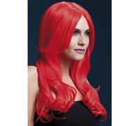 Calore Resistente Parrucca Lavabili Styleable Donna Costume Khloe Rosso