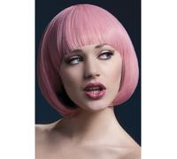Smiffys Fever Mia Wig, Pastel Pink