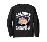 Calorie Piccoli Soldati Che combattono per la mia Felicità Maglia a Manica