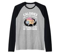 Calorie Piccoli Soldati Che combattono per la mia Felicità Maglia con Maniche Raglan