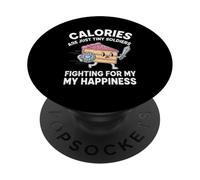 calorie Piccoli soldati che combattono per la mia felicità PopSockets PopGrip Adesivo