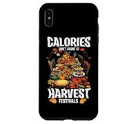 CALORIES DON'T COUNT AT HARVEST FESTIVALS Custodia per iPhone XS Max