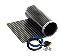 Calorique infrarossi Pellicola Riscaldante elettrico riscaldamento a pavimento 50 cm 90 W/m² - 1,0 m² - Iscaldamento efficiente ed economico per nuove costruzioni o ristrutturazioni