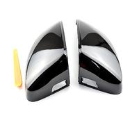 Calotta Auto Specchietto Retrovisore Coperture Cap Borsette Custodia Porta Laterale Ala Specchio Coperture Accessori Per Audi A3 S3 8V RS3 2013 2014 2015-2020(With Side Assist-2)