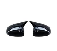Calotta CoperturaSpecchio Compatibile con Benz Classe A W177 2018 A180 A200 2019 2020 2021, Copertura Specchietto Retrovisore per Auto Decorazione Protettiva Modificata Accessori(Bright Black)