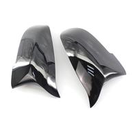Calotta CoperturaSpecchio Compatibile con BMW Serie 5 Berlina F10 F11 F18 2014 2015 2016 2017 Copri Specchietto Retrovisore Laterale in Fibra di Carbonio Accessori di Ricambio(Black)