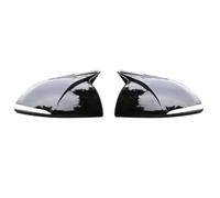 Calotta CoperturaSpecchio Compatibile con Hyundai per Sonata DN8 2020 2021 Accessori per Auto Sostituzione Tuning Auto per Sport Bat Design Laterale Bat Design Copertura dello Specchio(Bright Black)