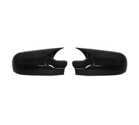 Calotta CoperturaSpecchio Compatibile con Megane 2 per MK2 2002 2003 2004 2005 2006 2007 2008 2009 Copertura per Specchietto Retrovisore Laterale per Auto Accessorio per Finiture(Bright Black)