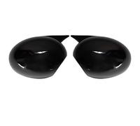 Calotta CoperturaSpecchio Compatibile Con Mini Per R55 56 2007 2008 2009 2010 2011 2012 2013 Maniglia Sinistra Per Guida Plastica 2 Pezzi Copri Specchietto Retrovisore Laterale Guscio Protettivo(Gloss