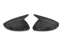 Calotta CoperturaSpecchio Compatibile Con Peugeot 5008 2017 2018 2019 2020 2021 2022 2023 Fibra Di Carbonio Nera Laterale Per La Sostituzione Degli Accessori Dello Specchietto Retrovisore(Carbon fiber