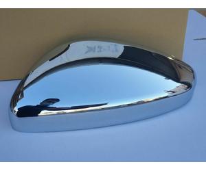 Calotta cromata guscio specchio retrovisore sinistro peugeot 208 2008 c3 2016