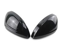 Calotta Decorativa Retrovisore Laterale Per VW Per Tiguan MK2 2017-2023 | Kit di ricambi per calotta specchietto retrovisore esterno sinistro e destro Coperture laterali(Bright black1)