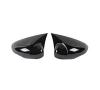 Calotta dello specchietto Compatibile Con Ford Per Fiesta 2009 2010 2011 2012 2013 2014 2015 2016 Alloggiamento Specchietto Retrovisore Portiera Laterale(Carbon fiber pattern)