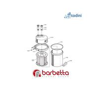 CALOTTA INFERIORE X-6/SPARK-L-PURE RICAMBIO ITS TODINI 10.80