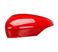 Calotta laterale per specchietto retrovisore porta sinistra per Ford Fiesta MK7 2008-2017, rossa