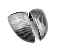 Calotta Per Golf MK7 7.5 Per GTI 7 7R Copri Specchietti Tappi Copri Specchietto Retrovisore Cover Carbon Look Bright Black Matte Chrome Cover(Carbon Look black)